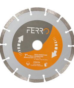 DISCO DIAMANTADO SEGMENTADO 180X2.2 FERRO