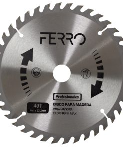 DISCO MADERA DENTADO 110X2.2 2X40 FERRO