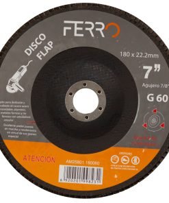 DISCO FLAP 7X2.2X60 FERRO