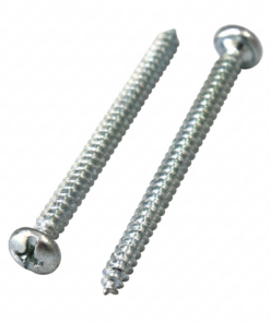 TORNILLO P/CHAPA 6X1-1/2 ZB X 500 FERRO