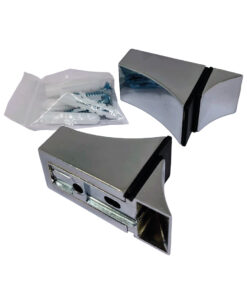 SOPORTE P/VIDRIO 35 CROM P/PAR FERRO
