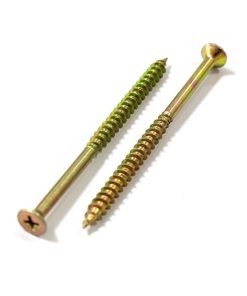 TORNILLO P/MAD TIPO MITOFIX 6,0X90 ZA X 200 FERRO