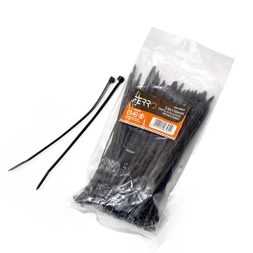 CINTILLO PLASTICO 4,6X350X100 NEGRO FERRO