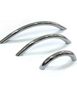 TIRADOR MEDIA LUNA 64MM CROMADO FERRO